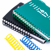 Plastic PVC Single Loop Wire O Book Binding Spiral Coil
