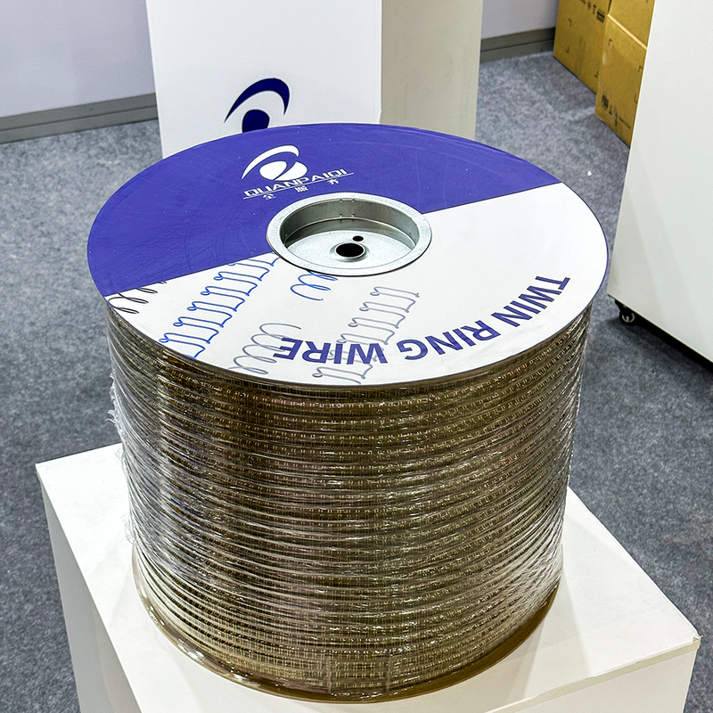 New Arrival Nylon Coated Double Loop Wire for Calendar & Notebook Spool Packing