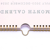 12 Inches Nylon Coated Calendar Hanger