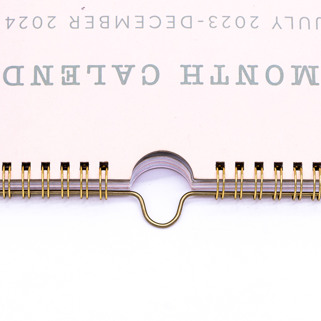 Best Price PET Coated Binding Wire Double Loop Coil for Calendar 
